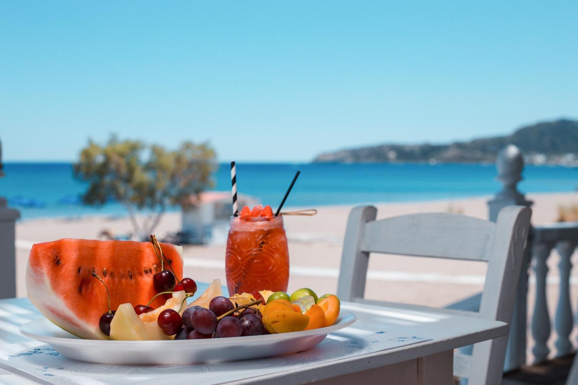 Marini Seaside Aparthotel Faliraki Exteriör bild
